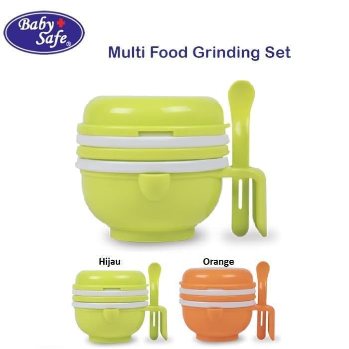 Baby Safe AP014 Multi Food Grinding Set Alat Pengolah MPASI Food Maker Saringan Parutan MPASI BAYI ONLINE SHOP