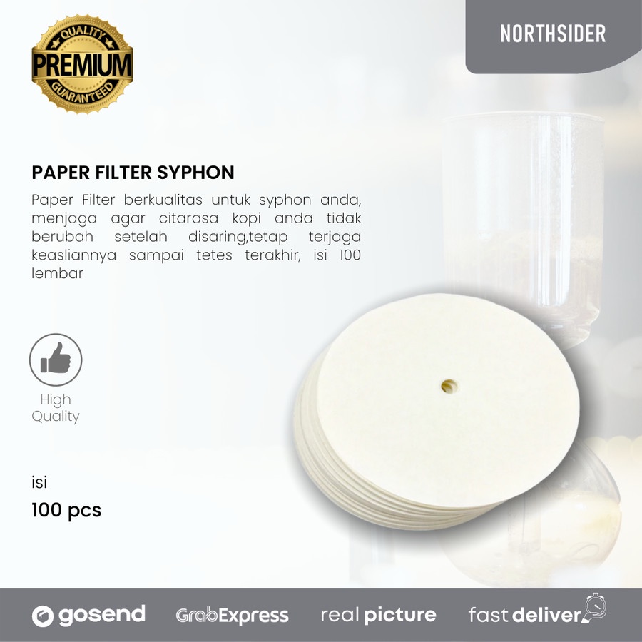 PAPER FILTER SYPHON ISI 100 PCS | ALAT KOPI