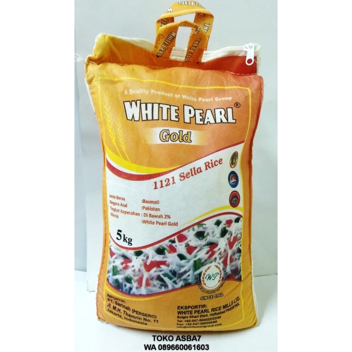 

fs2011bb White Pearl Gold/ Basmati Rice 5Kg Sv012Ss