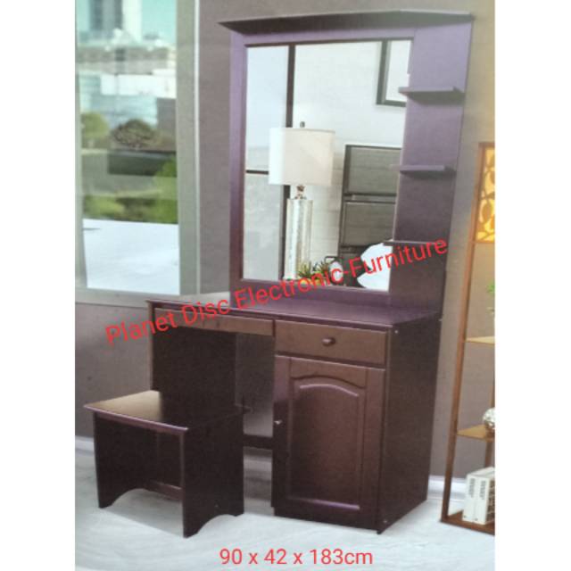 Meja Rias Kayu Solid