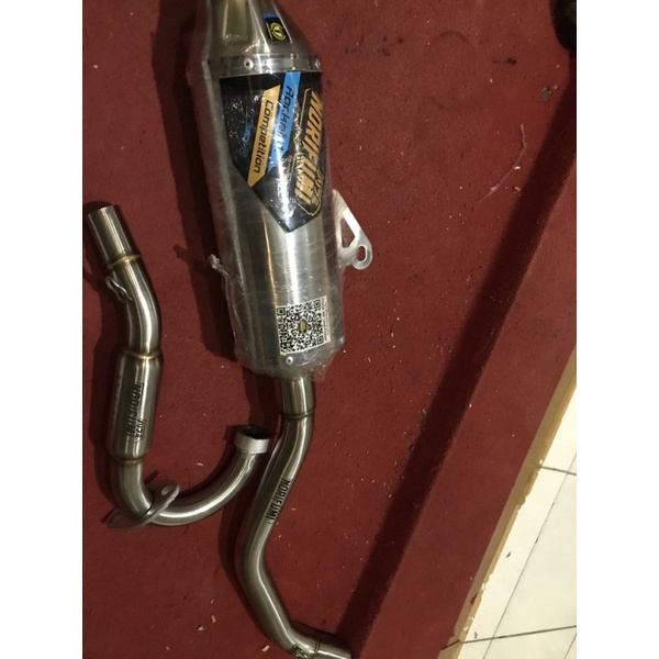 KNALPOT TZM FULLSET FOR VISENSIUS BEAT ESP 2017