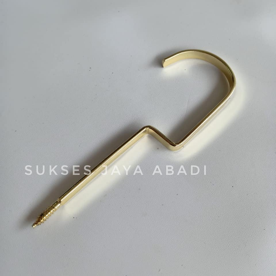 Kaitan Hanger Gold 15 CM / Hook Hanger / Cantolan Hanger