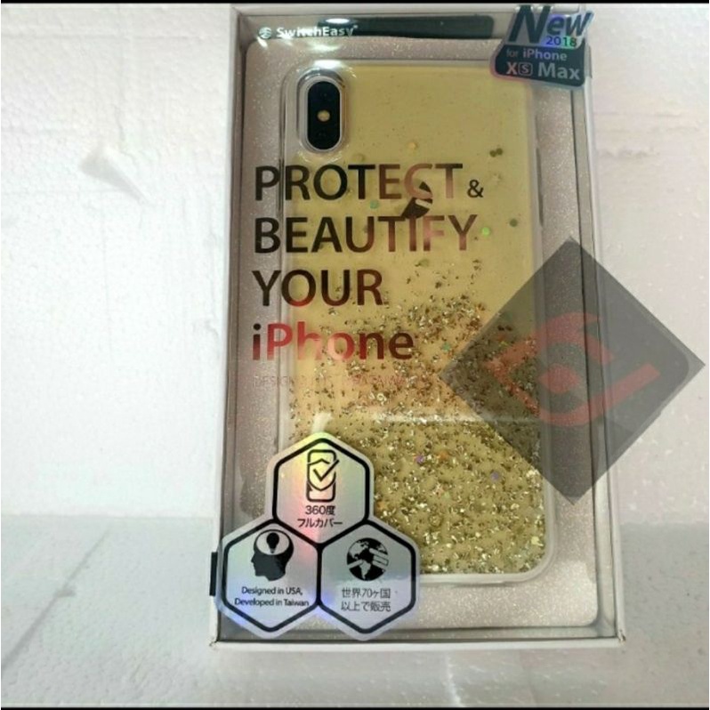 Sale Softcase fashion case switcheasy star field case Iphone XS Max