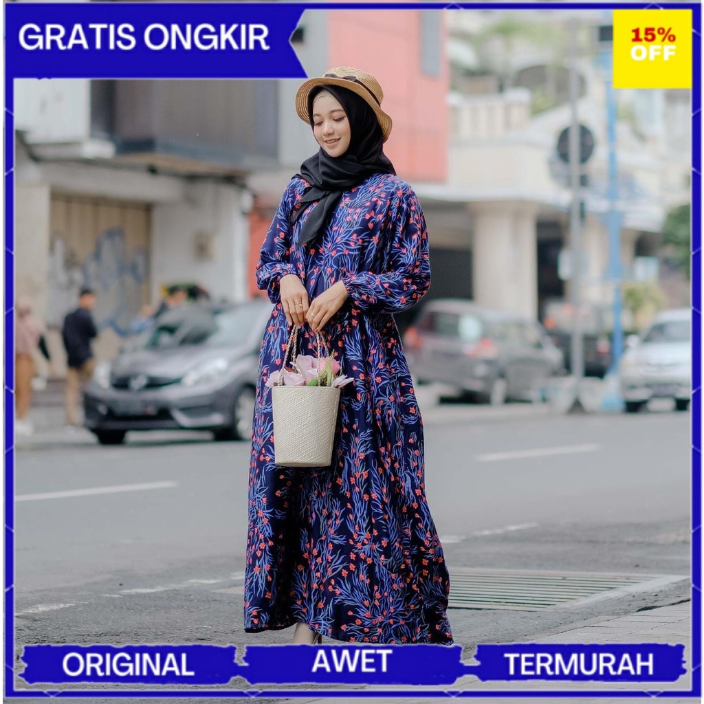 (BAYAR DITEMPAT) ZAHIN GAMIS PREMIUM TERBARU DAN TERLARIS