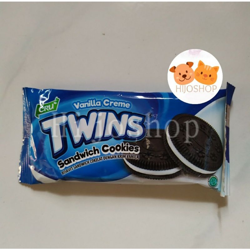 

Twins Sandwich Cookies Vanilla Creme 14g