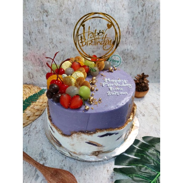 

Birthday Cake Purple