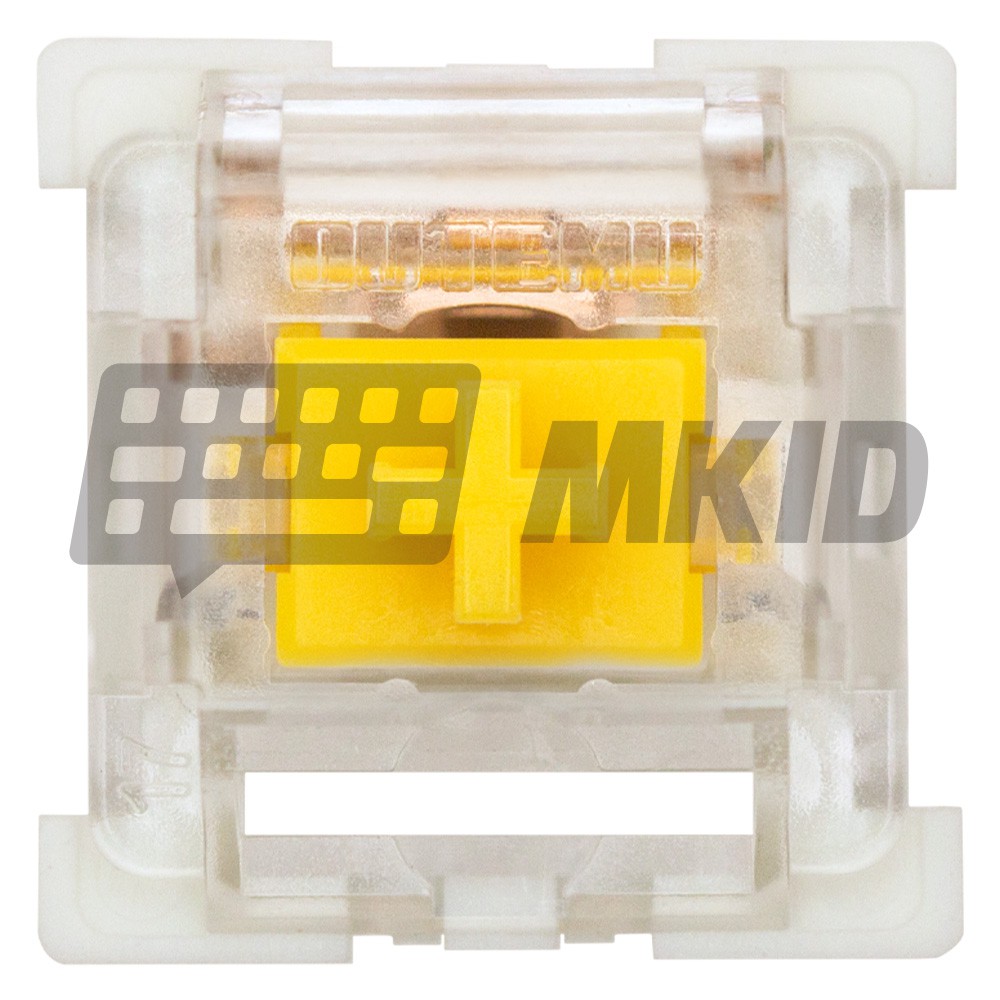 Outemu Silent Yellow SMD RGB Switch (Linear - Plate Mount)