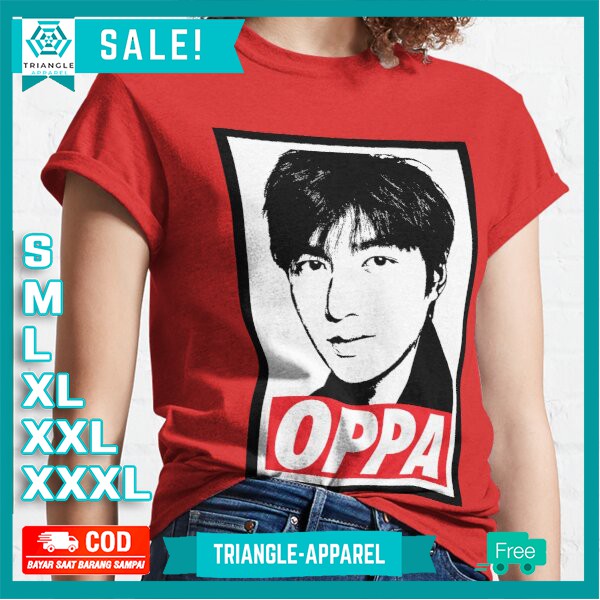 Kaos Baju Oppa Lee Min Ho Premium