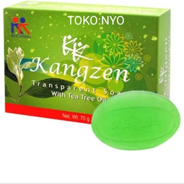 Sabun Kangzen/Kangzen Transparant Soap With.Tea Tree Oil/Sabun