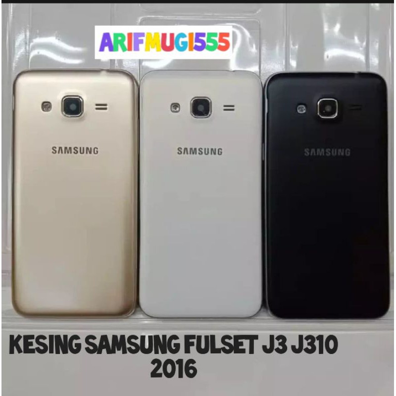 Casing Kesing Fullset Samsung J3 J310 2016 Original