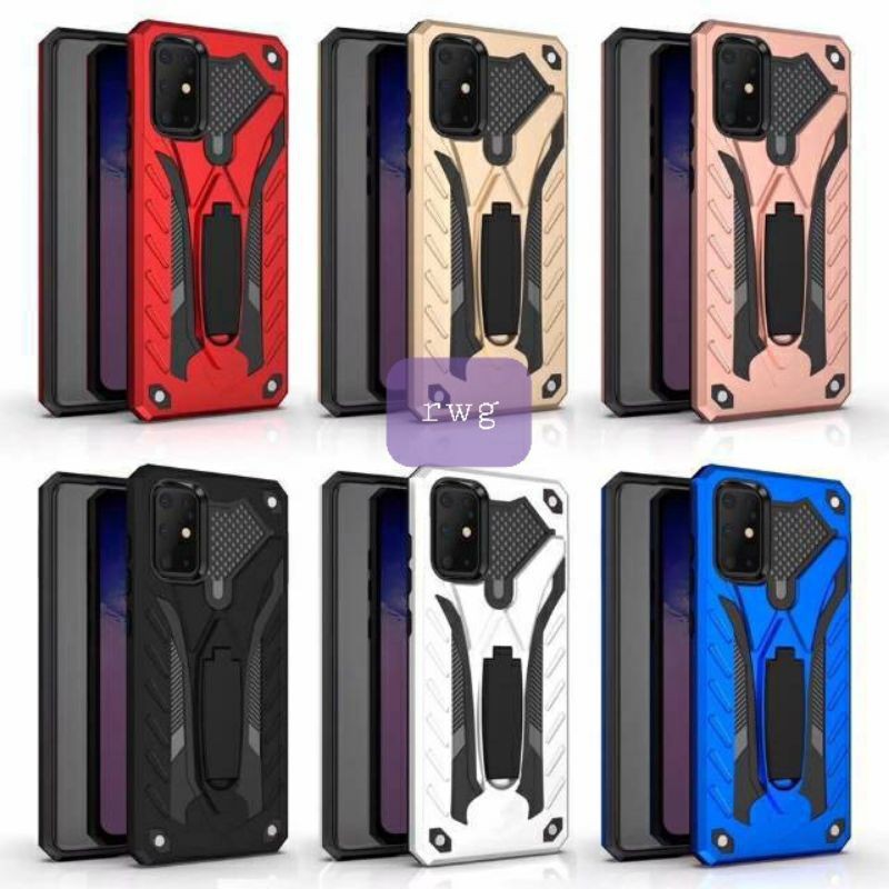 VIVO Y21T Y21S Y21 2021 Y33S Y30 Y03i Y50 Y19 V17 PRO CASE HARDCASE TRANSFORMER STANDING HARD CASING STAND COVER PELINDUNG BELAKANG