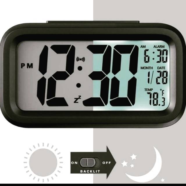 Jam Meja Digital / Jam Weker / Alarm Clock