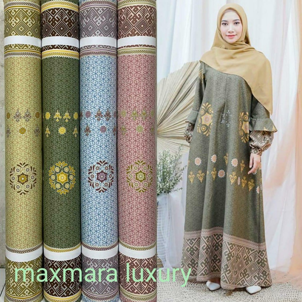 Kain Meteran Maxmara Lux Motif Andin harga per 0.5m