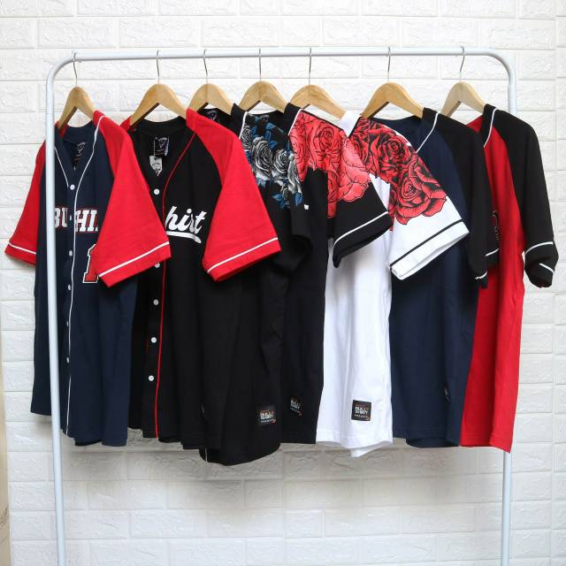 Jersey Baseball Kaos Baseball Kaos Original lokal Brand Bullshirt