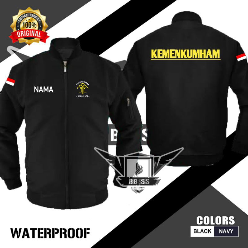 Jaket Bomber Kemenkumham Jaket Kementrian Hukum