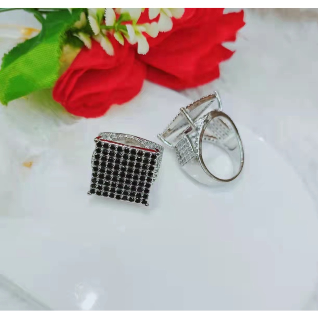 Cincin Xuping Mata Full Lapis Emas Perhiasan Fashion 381