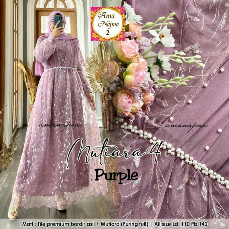 MUTIARA Dress Ory by Ama Najwa