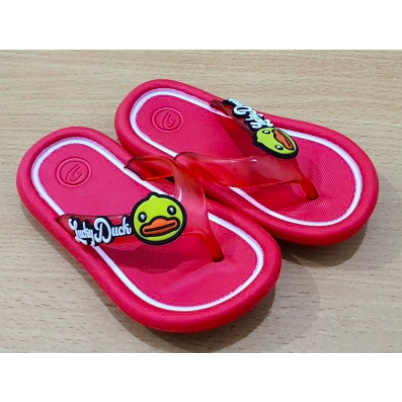 DX-311D-DC Sandal Jepit Anak Perempuan Motif Bebek Lucu Merek Dulux Ukuran 24-29