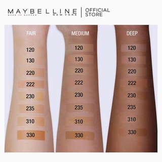  ORIGINAL Maybelline  Fit  Me  Foundation  Matte Poreless 