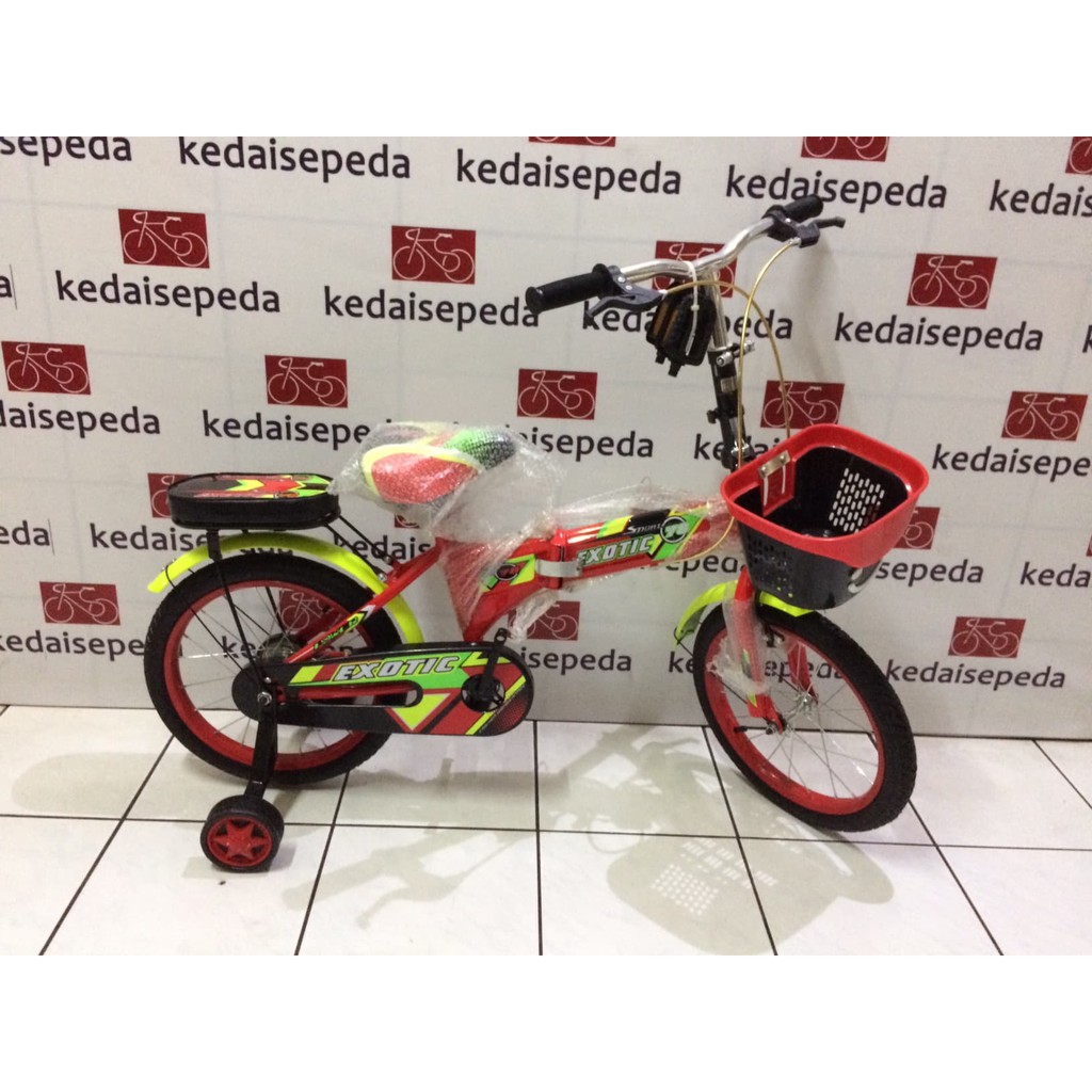 DISKON  Sepeda lipat 16 exotic murah KS01