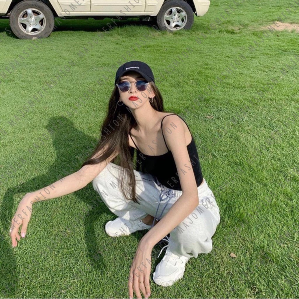 MAJOMER ® | GABRIEL TANK TOP - CROP TOP KOREA ATASAN WANITA-4