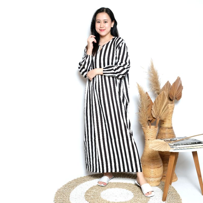 Daster habel busui lengan panjang gamis merk Verell-38