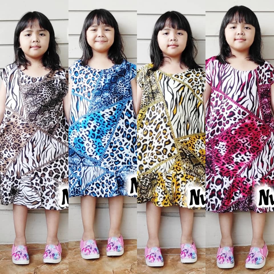 BAJU ANAK DASTER RUFFLE/ REMPEL