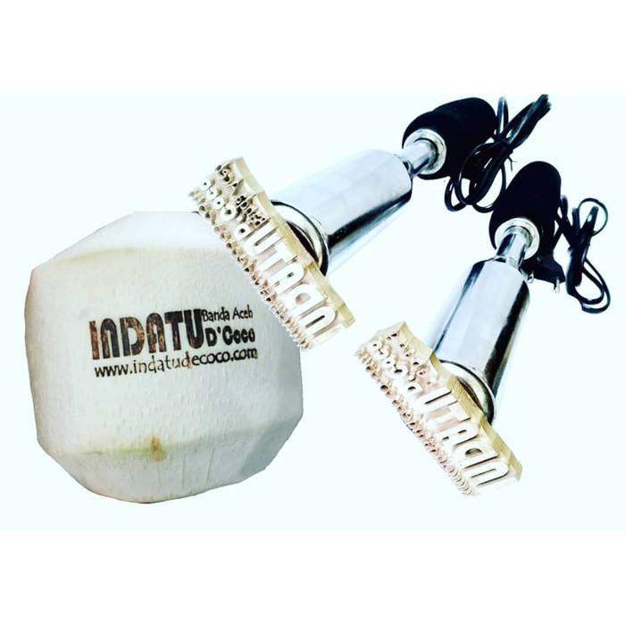 

Stempel | Plat Stempel Bakar Kelapa Coconutstamp Hot Stamp Custom Termurah!
