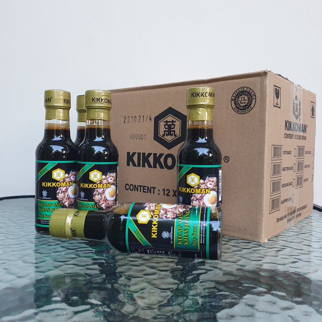 Kikkoman Kecap Asin Jepang HALAL Shoyu Soy Sauce All Purpose Halal 150ml sushi ramen tsuyu KC