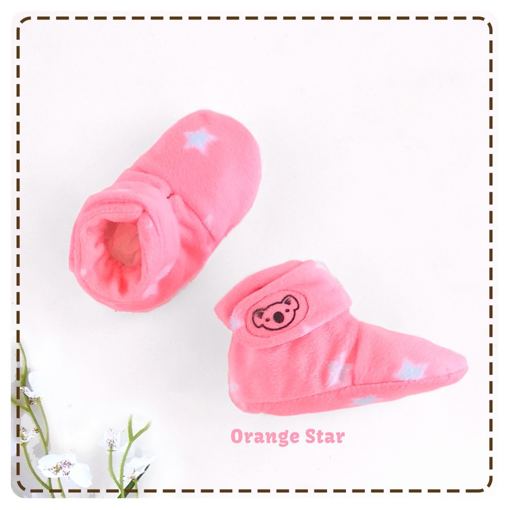 Cuddle Me Fitted Baby Booties Cuddleme Kaos Kaki Bayi Baby Socks Shoes WHS