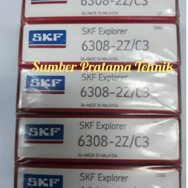Ball Bearing 6308-2Z/C3  SKF