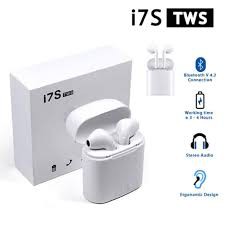 headset bluetooth i7S double pairing HANDSFREE BLUETOOTH I7S