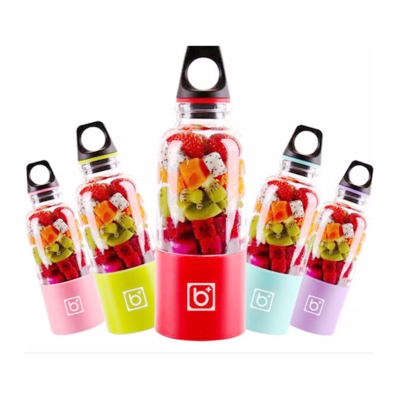 Mini Capsule Blender Juicer Vitamer Jus Buah Sayur Bingo 500mL Charge Portable Ringan