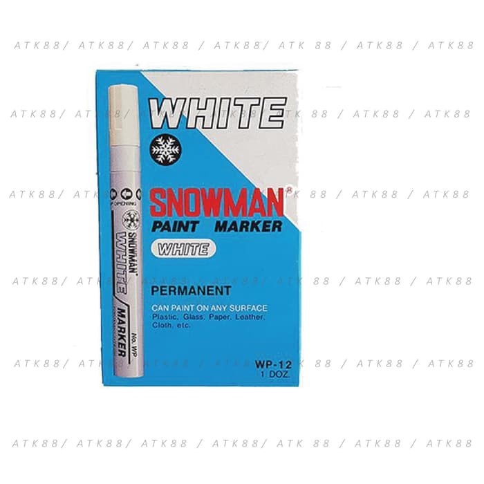 

Spidol paint marker Putih