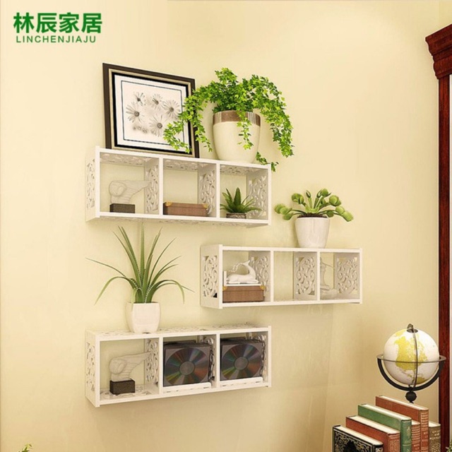  Rak  3 ruang  3kotak Model Baru Rak  Dinding Shopee  Indonesia