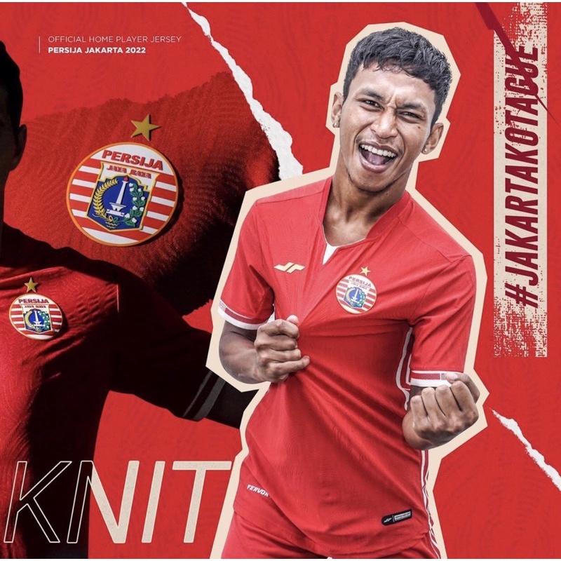 Jual Jersey Persija Jakarta Player Issue Home Red Kit 2022 2023 Fervor
