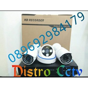 Paket Cctv 4 ch 3 Camera 1000TVL Lengkap