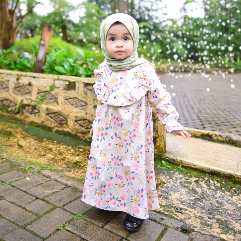 Gamis anak katun jepang