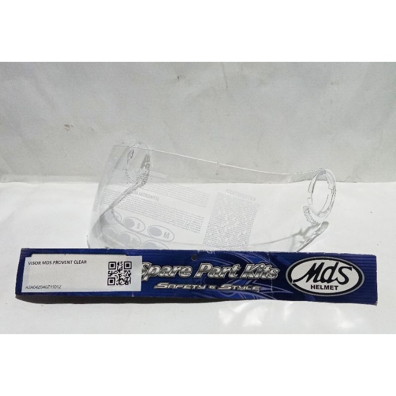 Kaca helm mds pro rider & mds provent original