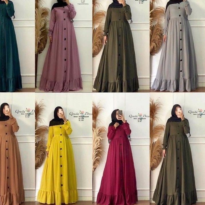 [PRODUK 0GZML] AFI - EC - Gamis Alesha S0W