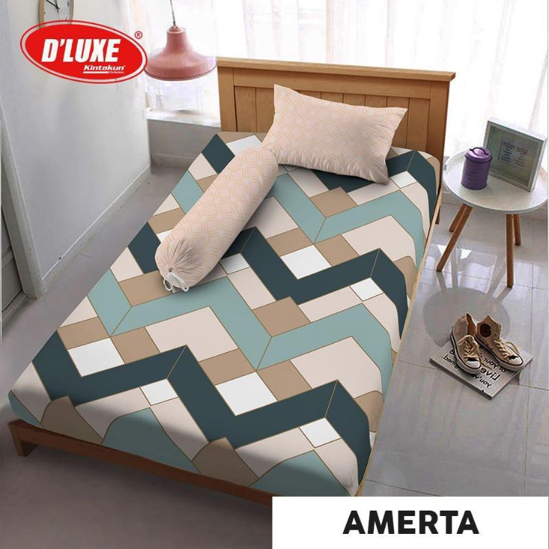 BAHAN KAIN SPREI KATUN DISPERSE ABSTRAK KARAKTER PREMIUM