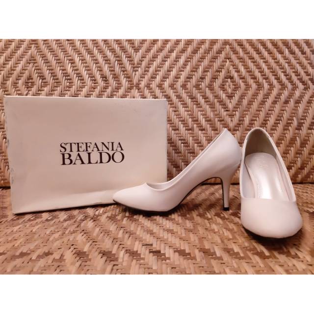 STEFANIA BALDO HEELS VALERIE CREAM