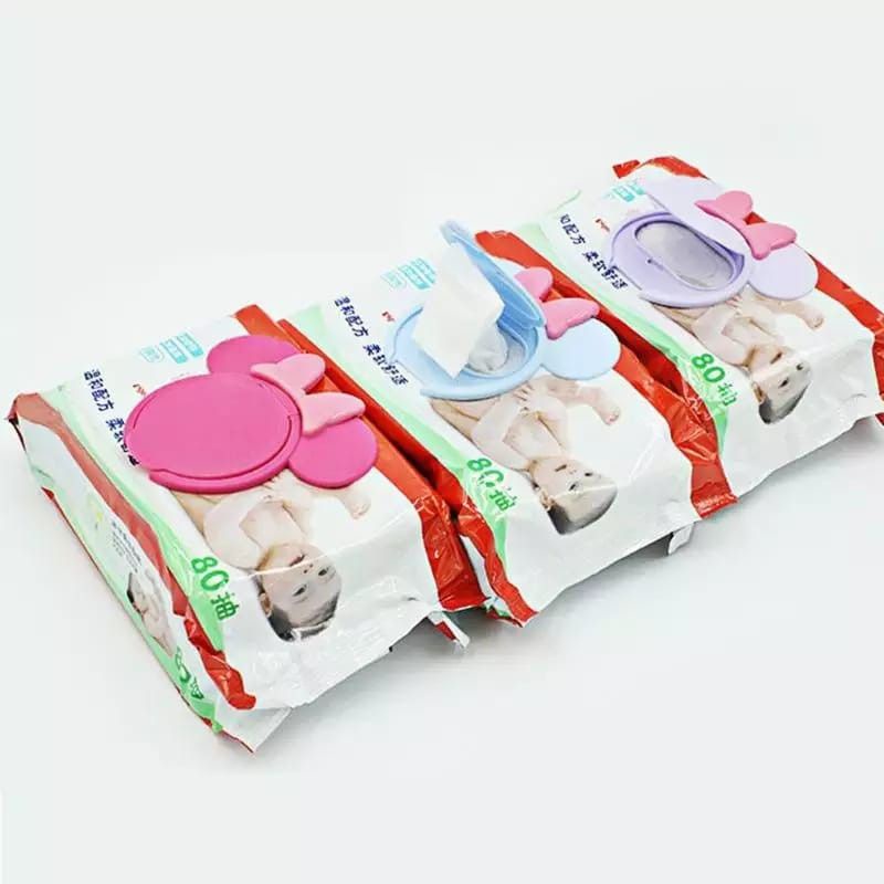 TTB065 Penutup Tissue Basah Mickey Minnie Pakai Ulang Tutup Tisu Basah Anti Kering Reusable ready