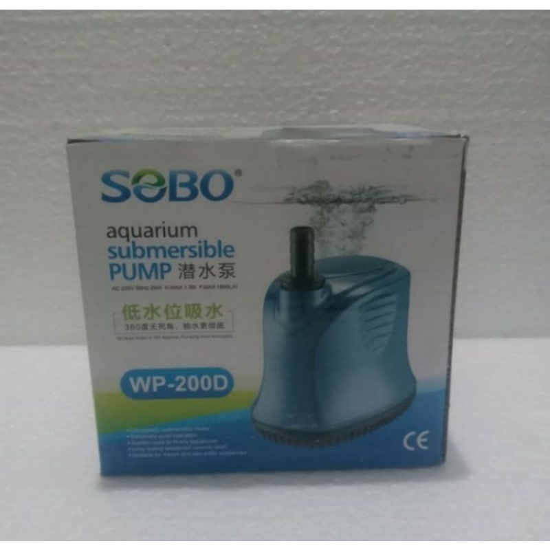 MESIN POMPA AIR KOLAM AQUARIUM SOBO WP 200D POMPA AIR SOBO WP 300D SOBO WP 500D