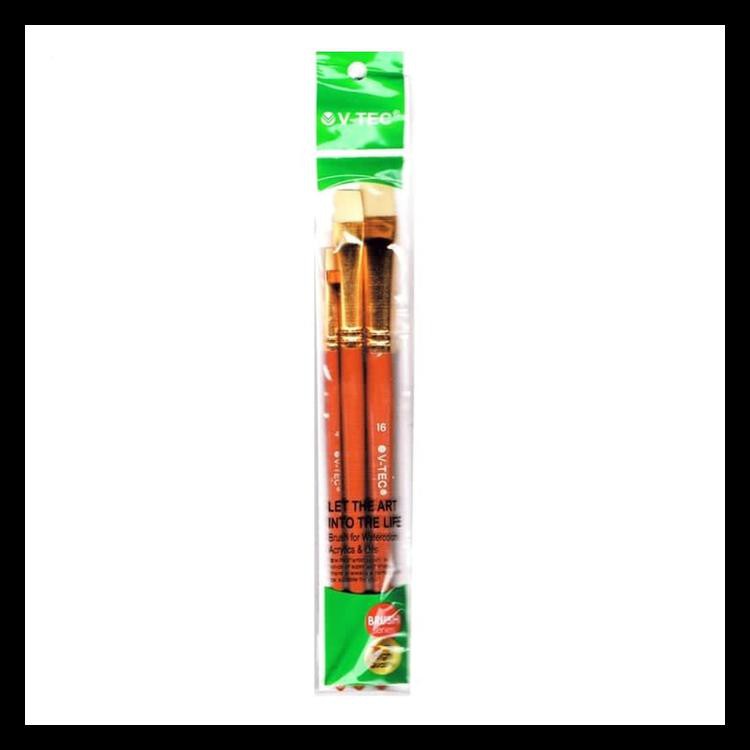 

Murmer V-Tec Brush / Kuas Lukis 807 Comb Set 3 Barang Bagus