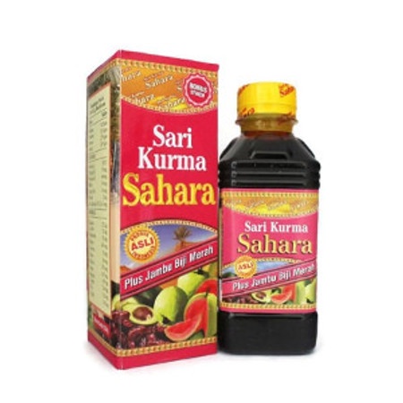 Sari Kurma Sahara Plus Jambu Biji 330 ml