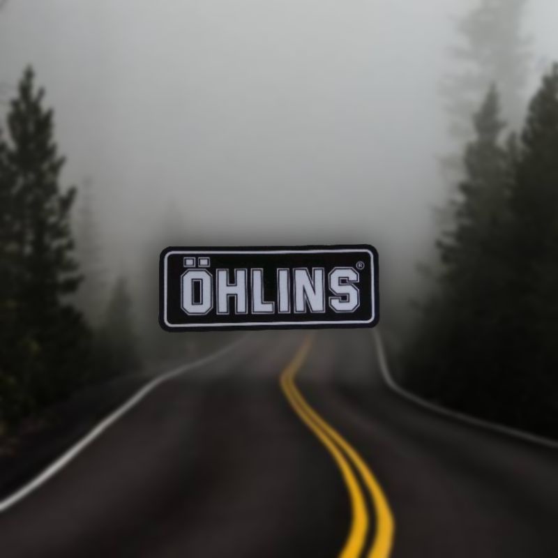 Sticker Shock Tabung Ohlins USD Teleskopik Black Edition