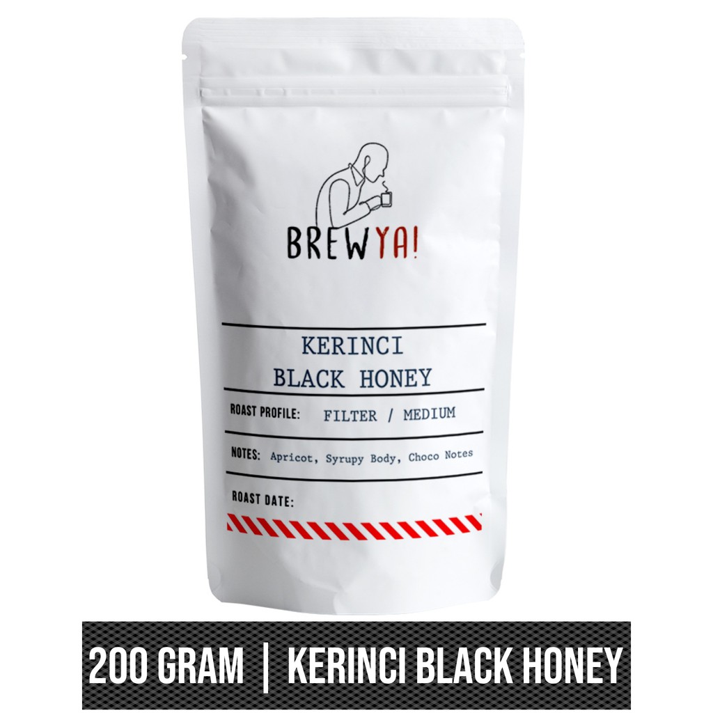 

Kopi Arabica Kerinci Medium Roast | 200g Black Honey Biji/Bubuk