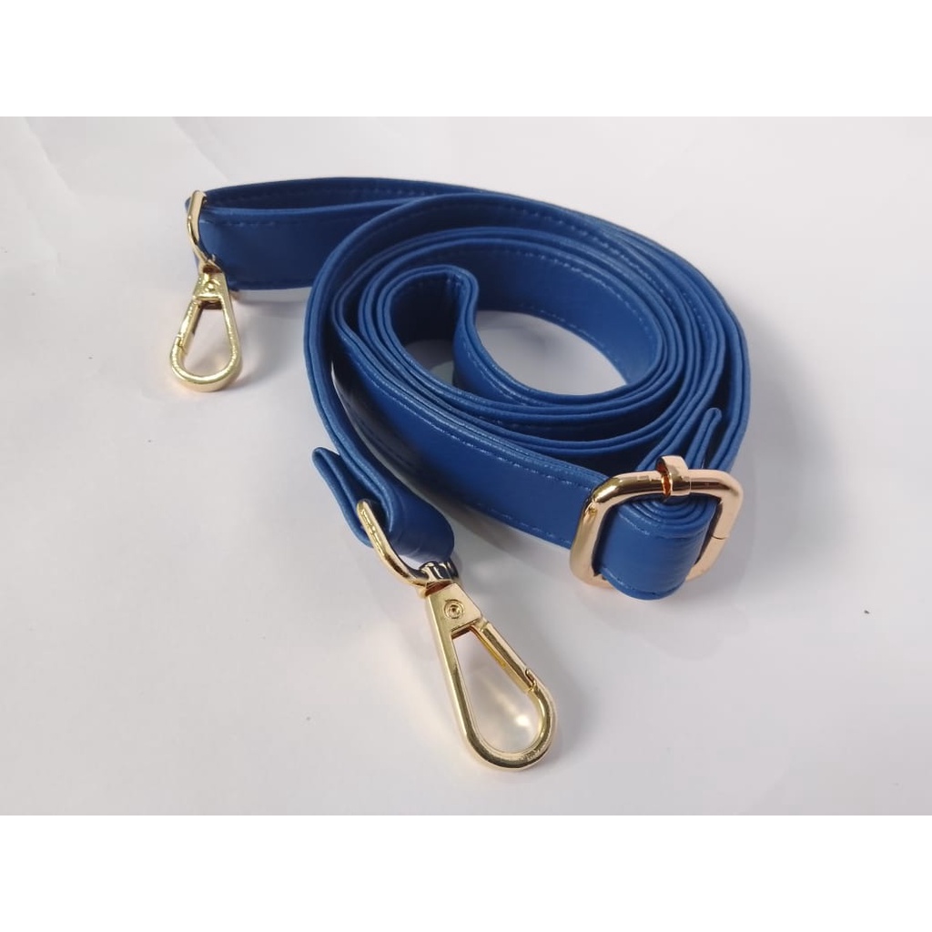 Strap 2 cm Slingbag No-D Kulit Sintetis Premium anti nglupas Tali Tas Selempang wanita bisa untuk tas kerja tas formal dan nonformal Kulit Sintetis Ring Tebal High Quality untuk cadangan accesories tas tali sudah rusak pengganti tali tas