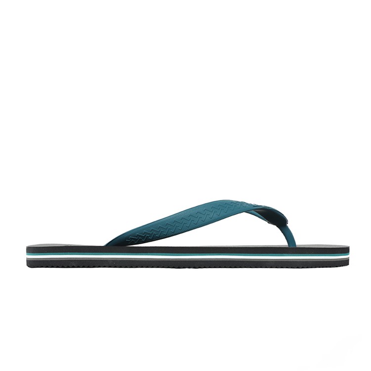 Sandal Panama Classic / Sendal Jepit Pria Hitam Hijau Tosca / Sandal Pantai M12